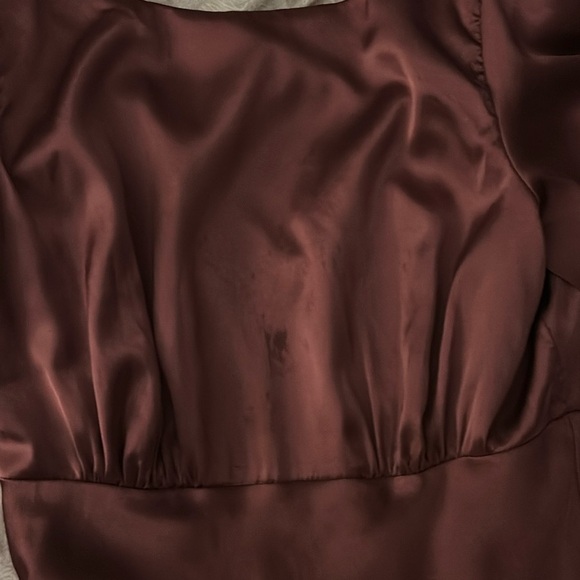 COPY - Dreya midi satin dress - Picture 4 of 4